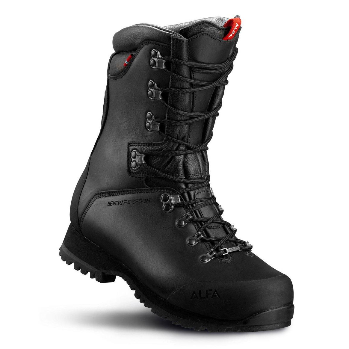 Alfa Women's Bever Perform GORE-TEX Black Friluftsstøvler 41