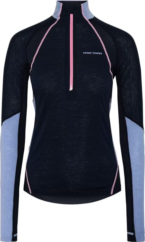 Kari Traa Women's Alma Half Zip Dark Navy Blue Kari Traa