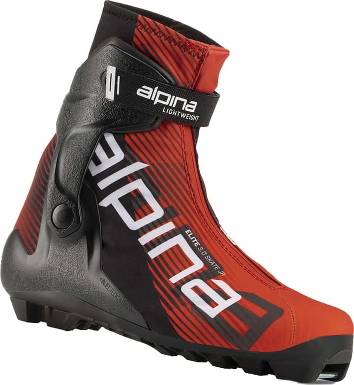 Alpina Juniors' Elite 3.0 Skate Red/Black Alpina