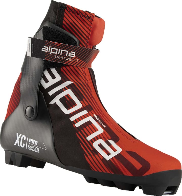 Alpina Unisex Pro Skate Red/Black Alpina