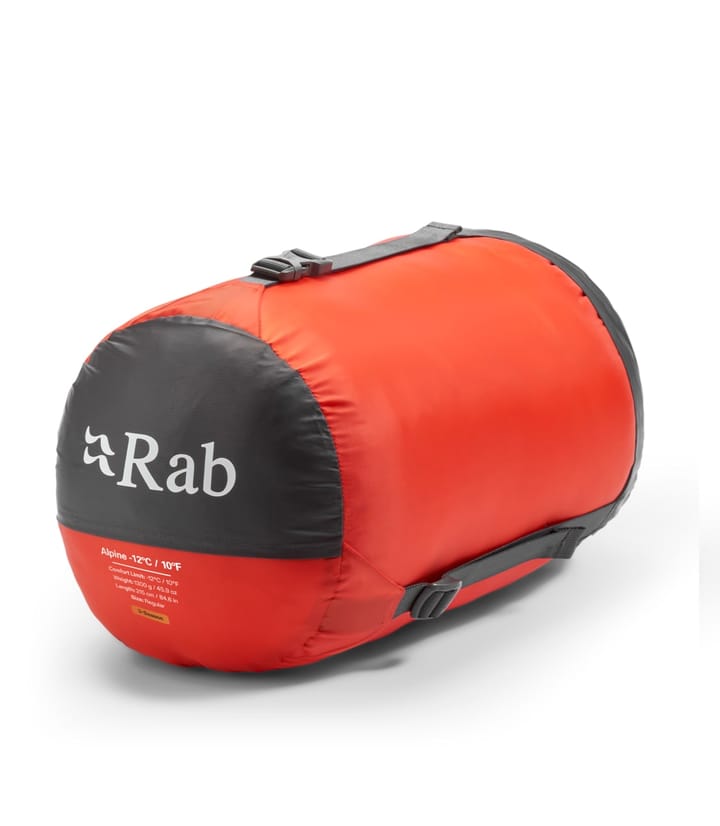 Rab Alpine -12c / 10f Dark Horizon/tuscan Red Rab