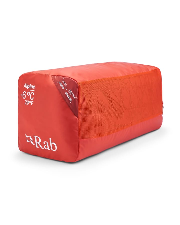 Rab Alpine -6c / 20f Dark Horizon/tuscan Red Rab