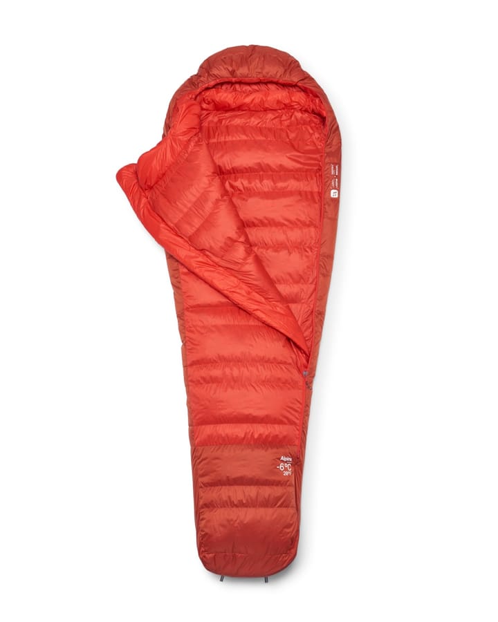 Rab Alpine -6c / 20f Dark Horizon/tuscan Red Rab