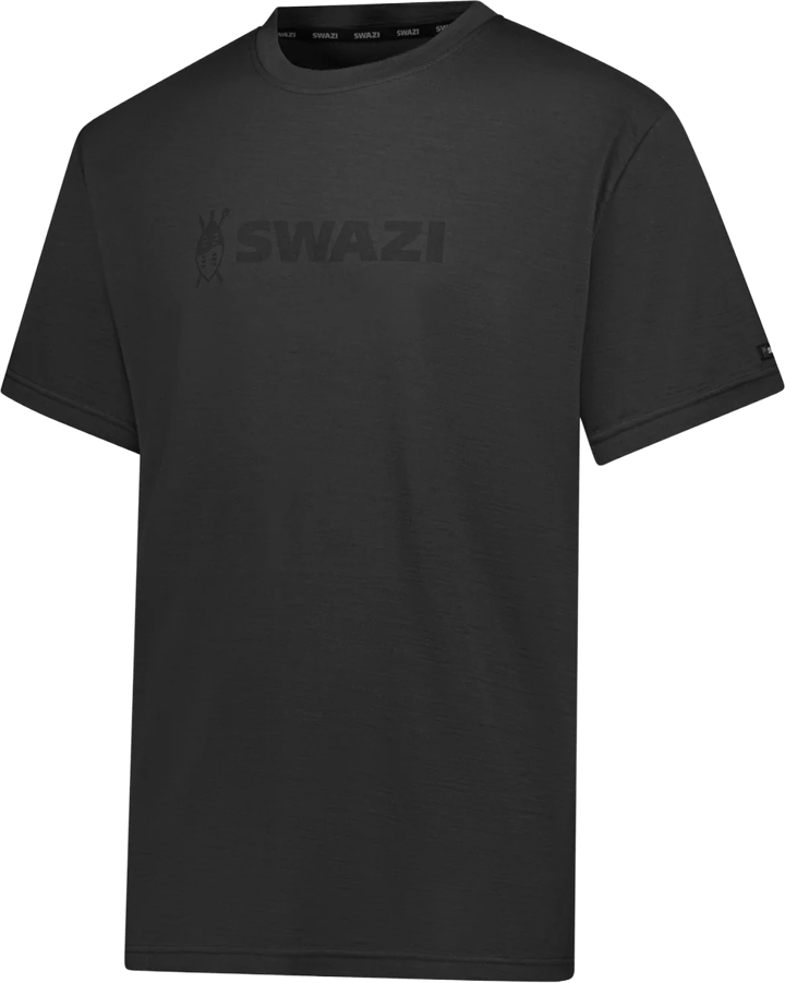 Swazi Men's Kaimai Short Sleeved Tee Black Swazi