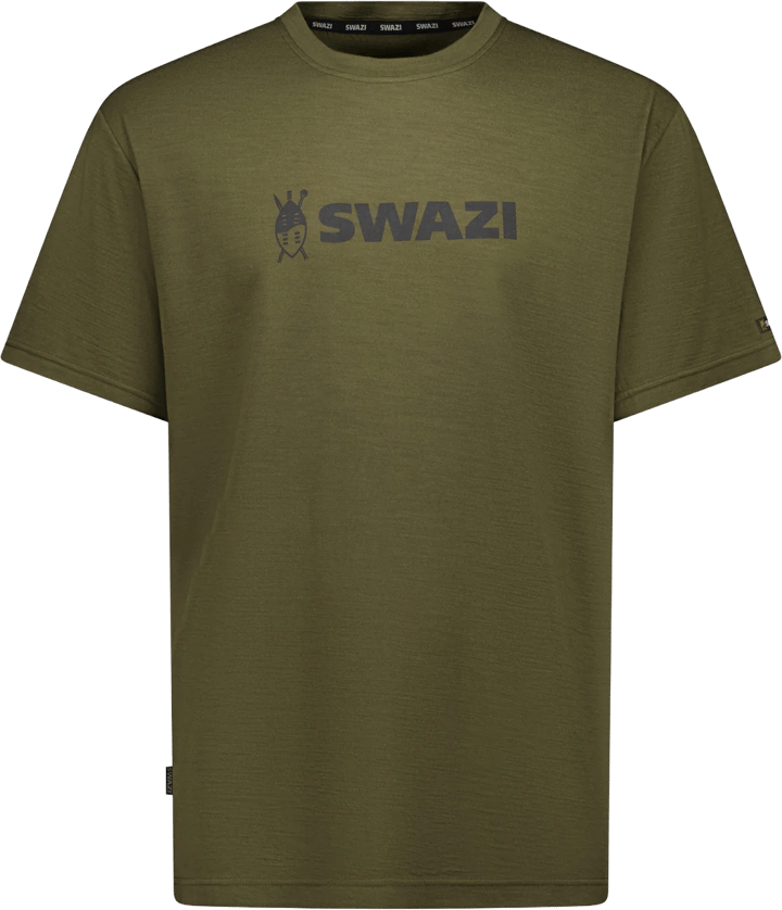 Swazi Men's Kaimai Short Sleeved Tee Olive Swazi