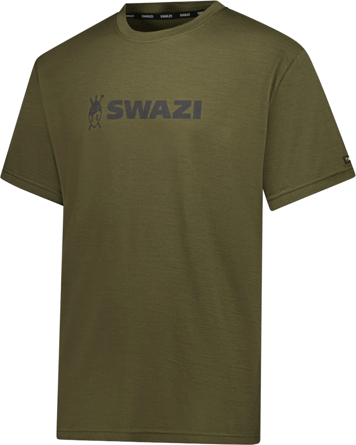 Swazi Men's Kaimai Short Sleeved Tee Olive Swazi