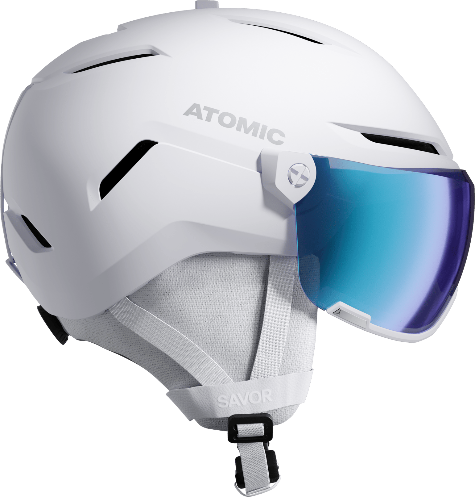 Atomic Savor Visor Stereo White Heather