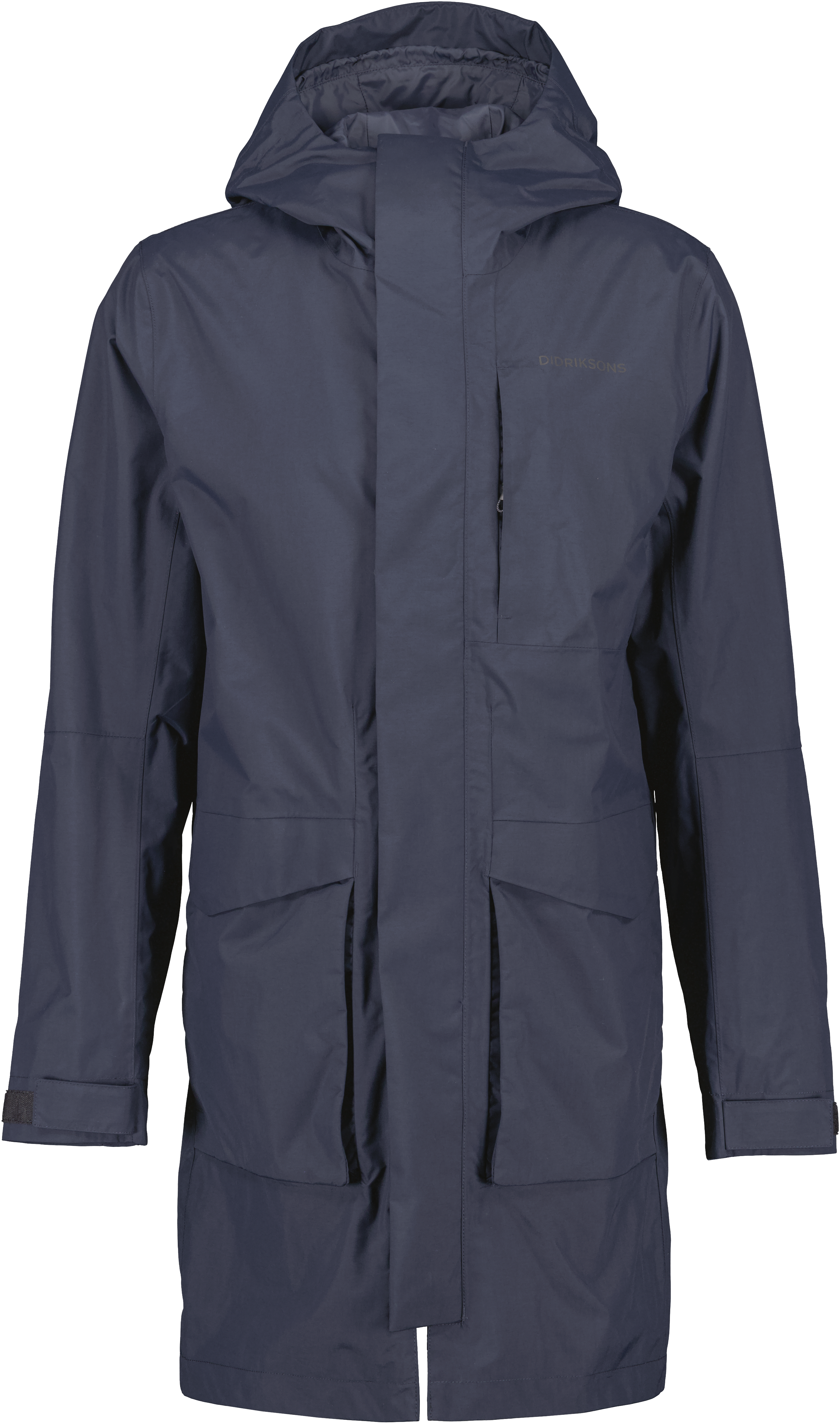 Didriksons Men's Andreas Parka 2 Dark Night Blue Parkas ufôrede XXXL