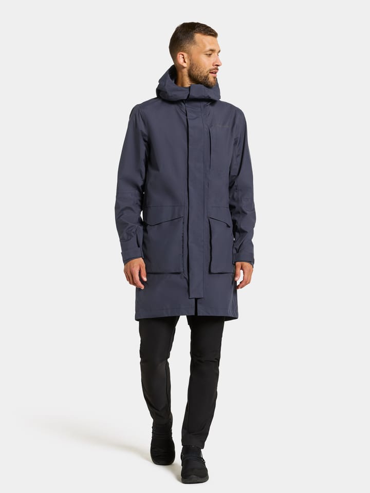 Didriksons Men's Andreas Parka 2 Dark Night Blue Didriksons Didriksons Men's Andreas Parka 2 Dark Night Blue Didriksons
