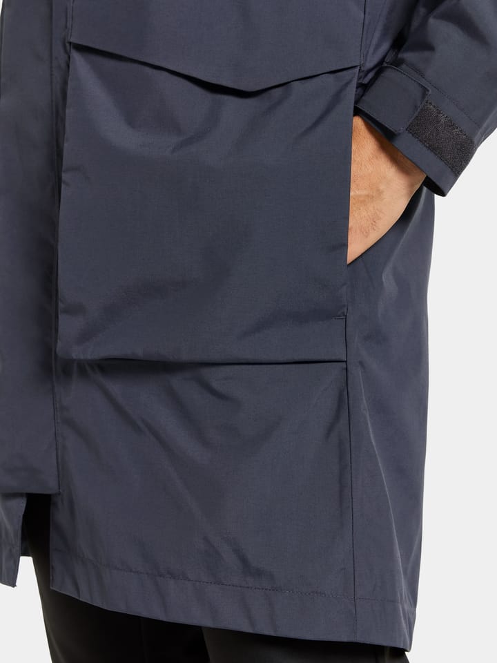 Didriksons Men's Andreas Parka 2 Dark Night Blue Didriksons Didriksons Men's Andreas Parka 2 Dark Night Blue Didriksons