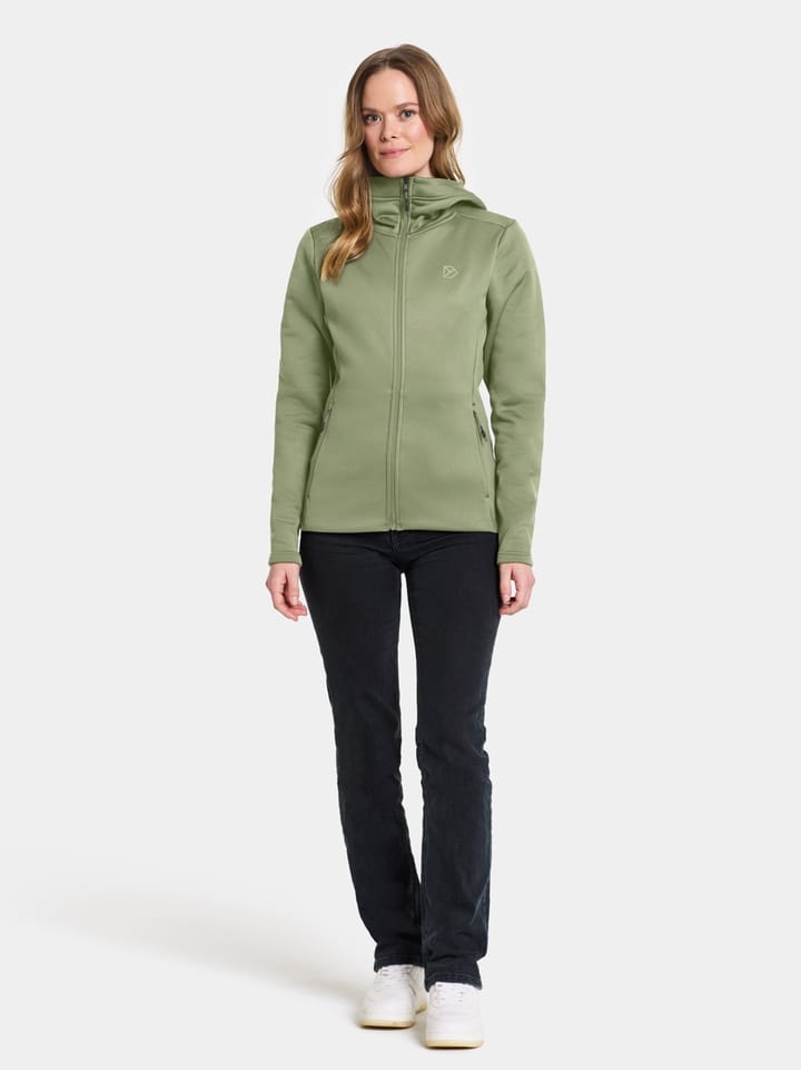 Didriksons Women's Anneli Full Zip 2 Light Moss Didriksons