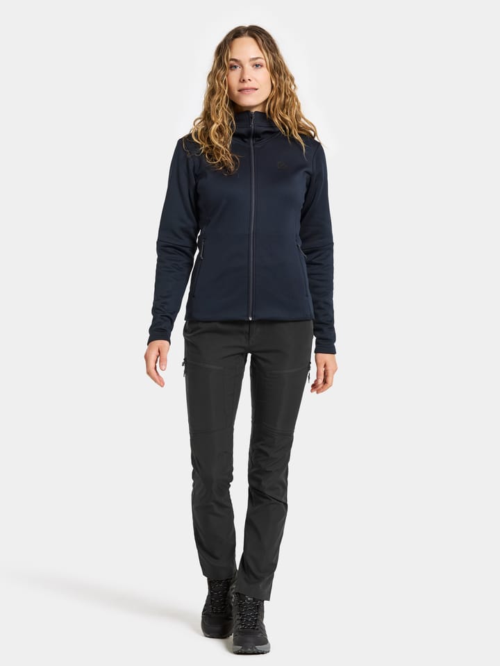 Didriksons Women's Anneli Full Zip 3 Dark Night Blue Didriksons Didriksons Women's Anneli Full Zip 3 Dark Night Blue Didriksons