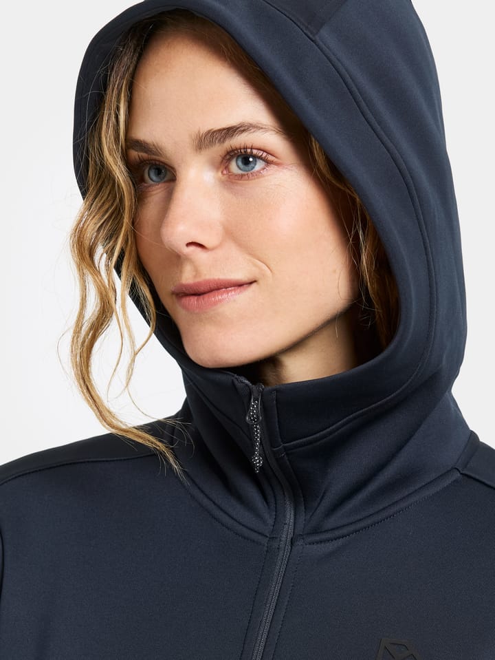 Didriksons Women's Anneli Full Zip 3 Dark Night Blue Didriksons