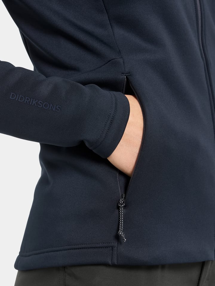 Didriksons Women's Anneli Full Zip 3 Dark Night Blue Didriksons Didriksons Women's Anneli Full Zip 3 Dark Night Blue Didriksons