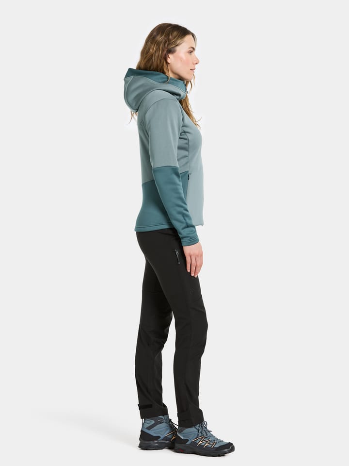 Didriksons Women's Anneli Full Zip 3 Factory Blue Didriksons