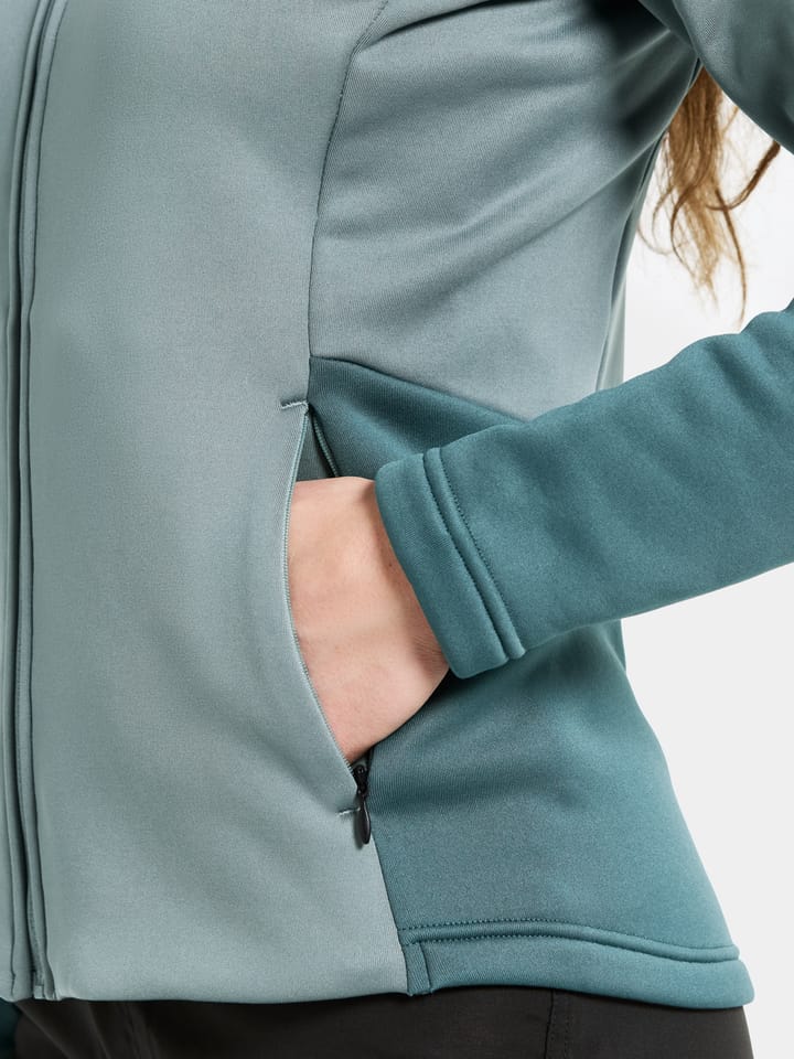 Didriksons Women's Anneli Full Zip 3 Factory Blue Didriksons