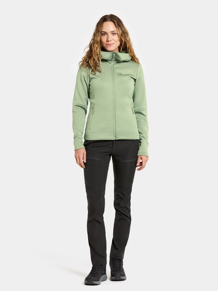 Didriksons Women's Anneli Full Zip 3 Light Moss Didriksons