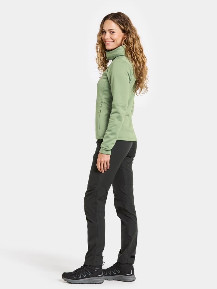 Didriksons Women's Anneli Full Zip 3 Light Moss Didriksons Didriksons Women's Anneli Full Zip 3 Light Moss Didriksons