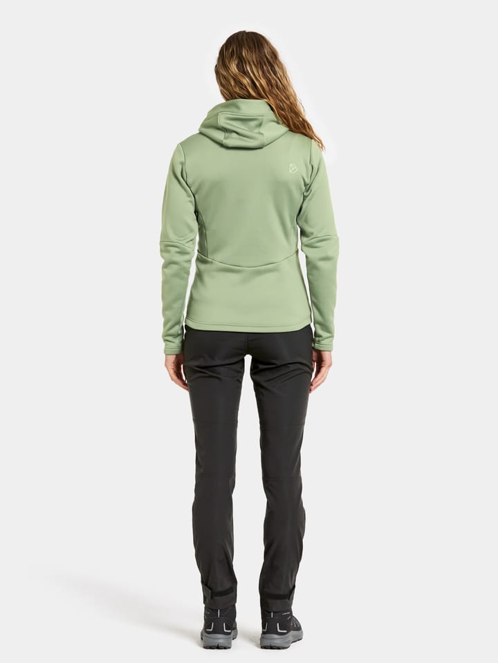 Didriksons Women's Anneli Full Zip 3 Light Moss Didriksons