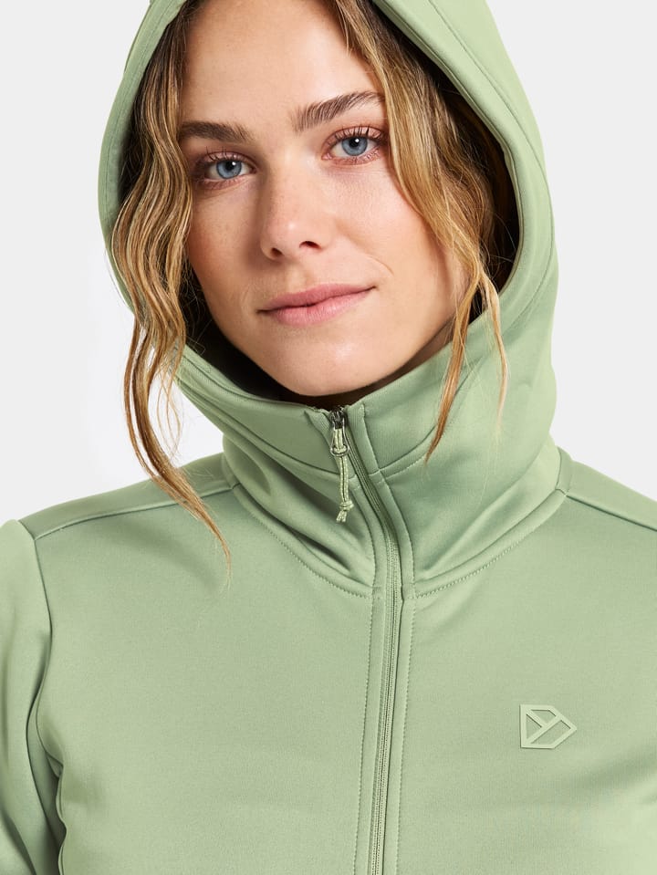 Didriksons Women's Anneli Full Zip 3 Light Moss Didriksons Didriksons Women's Anneli Full Zip 3 Light Moss Didriksons