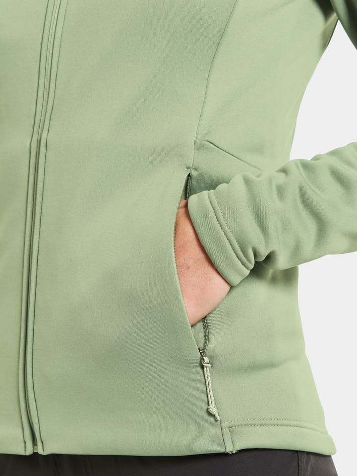 Didriksons Women's Anneli Full Zip 3 Light Moss Didriksons Didriksons Women's Anneli Full Zip 3 Light Moss Didriksons