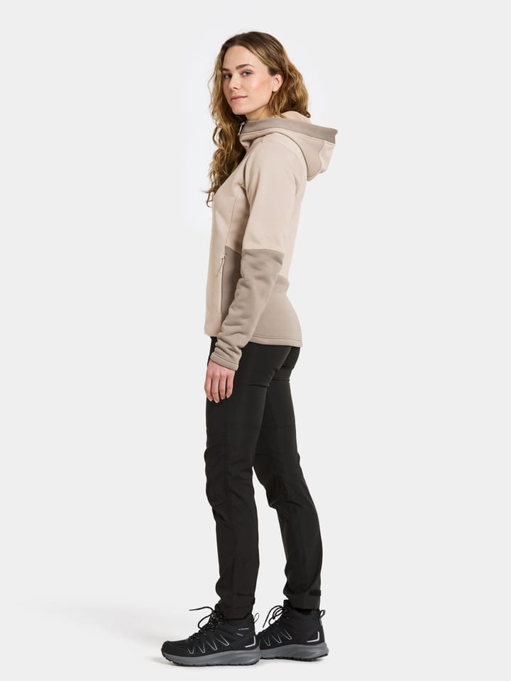 Didriksons Women's Anneli Full Zip 3 Beach Beige Didriksons