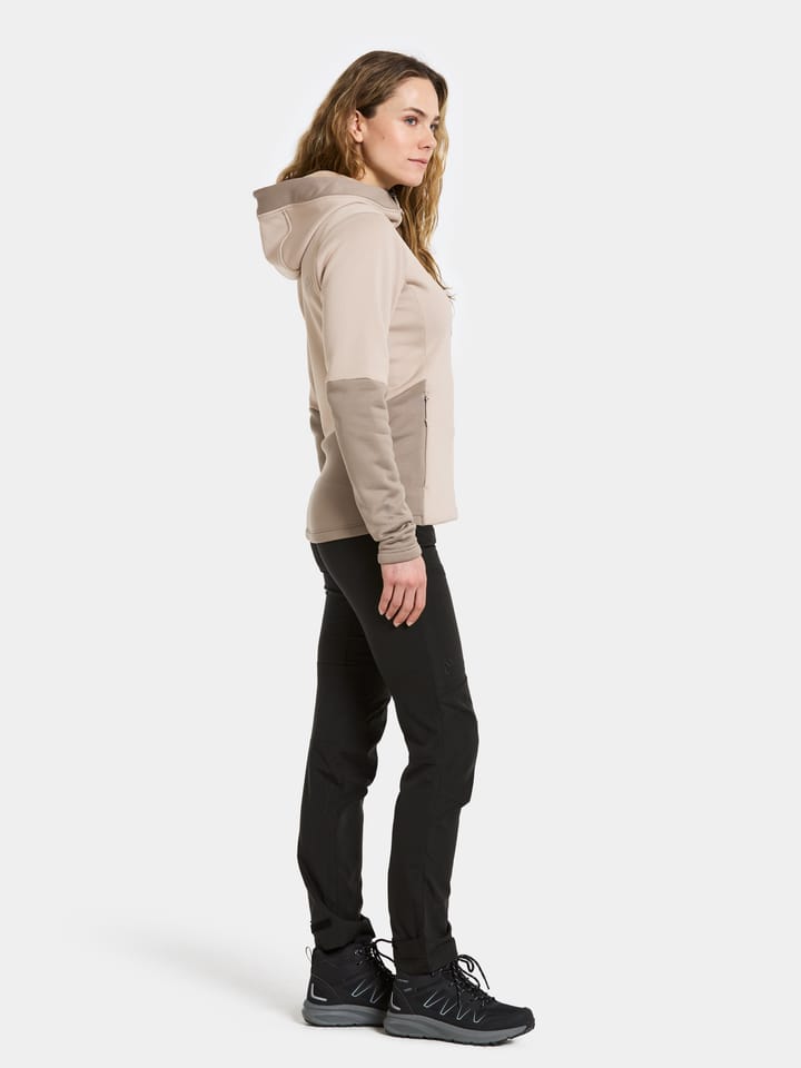 Didriksons Women's Anneli Full Zip 3 Beach Beige Didriksons