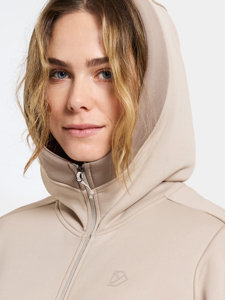 Didriksons Women's Anneli Full Zip 3 Beach Beige Didriksons Didriksons Women's Anneli Full Zip 3 Beach Beige Didriksons