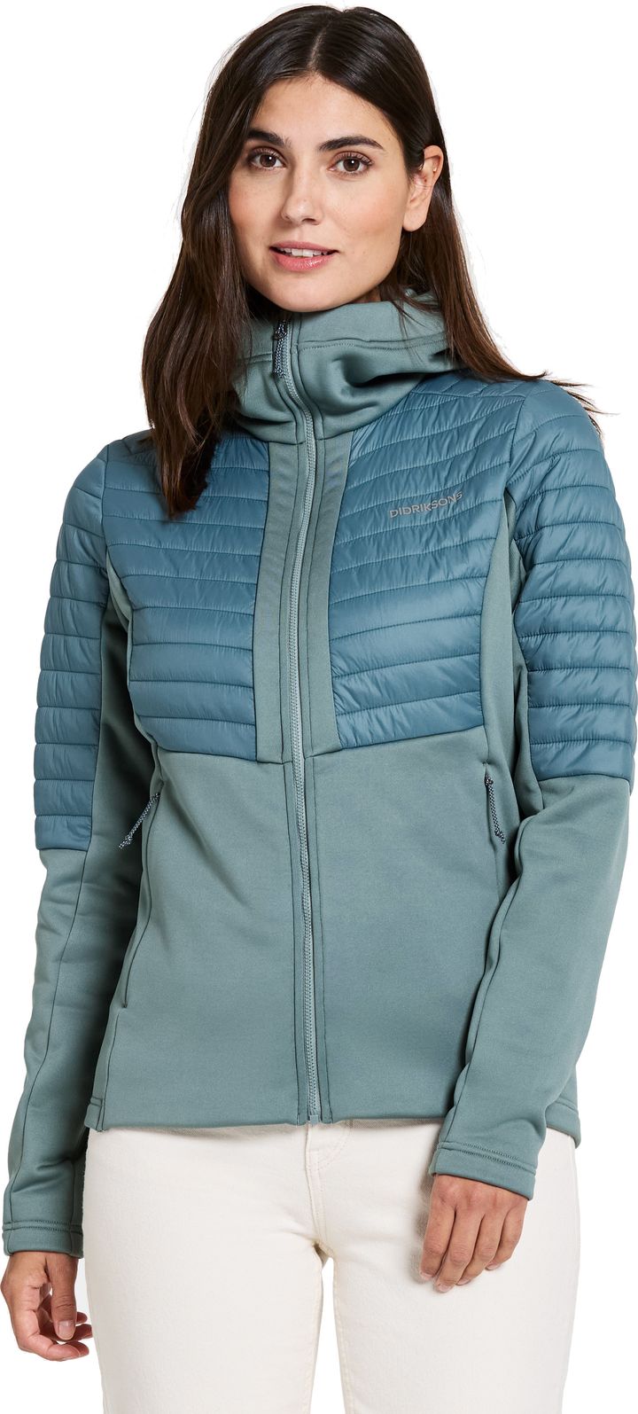 Didriksons Women's Annema Full Zip 6 Factory Blue Didriksons