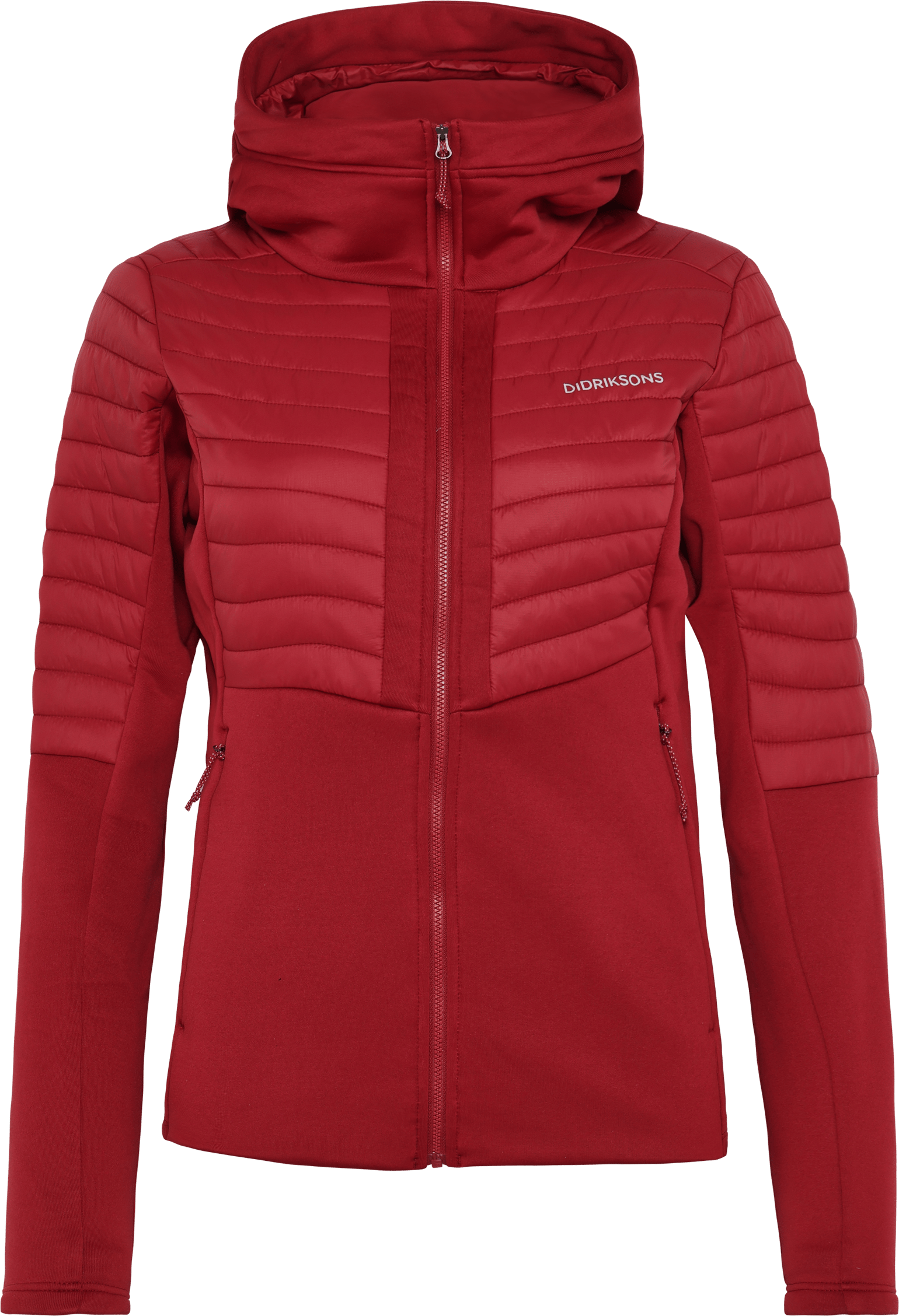 Didriksons Women's Annema Full Zip 6 Spring Red