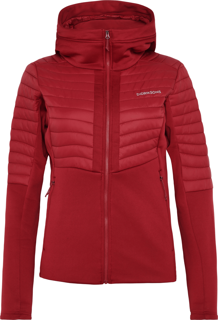 Didriksons Women's Annema Full Zip 6 Spring Red Didriksons