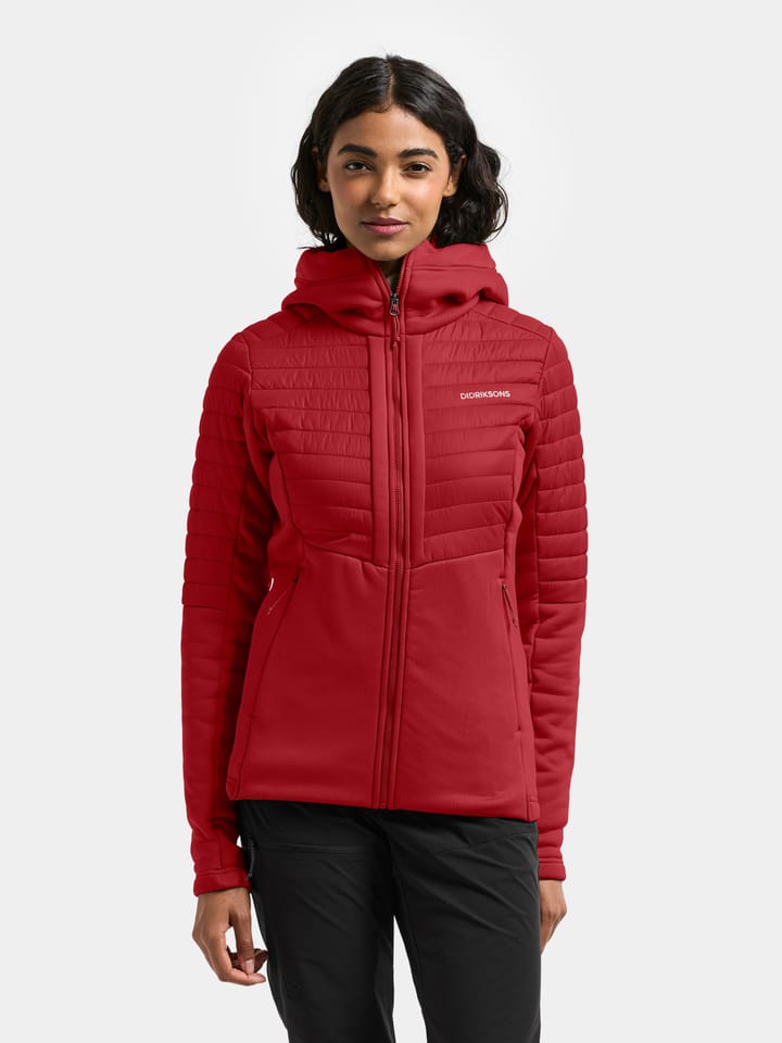 Didriksons Women's Annema Full Zip 6 Spring Red Didriksons