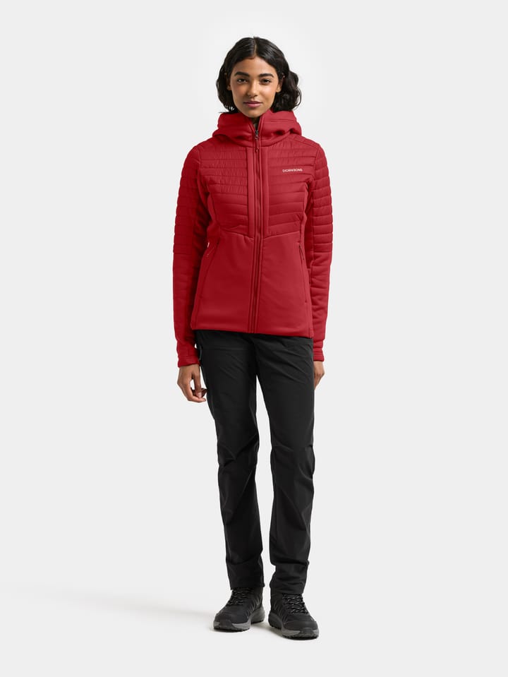 Didriksons Women's Annema Full Zip 6 Spring Red Didriksons