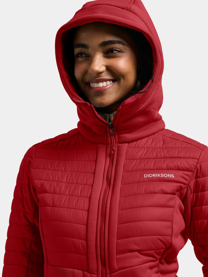 Didriksons Women's Annema Full Zip 6 Spring Red Didriksons