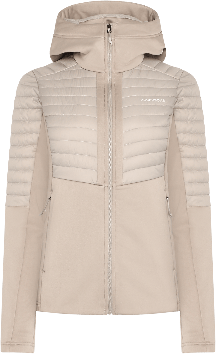 Didriksons Women's Annema Full Zip 6 Beach Beige Didriksons Didriksons Women's Annema Full Zip 6 Beach Beige Didriksons