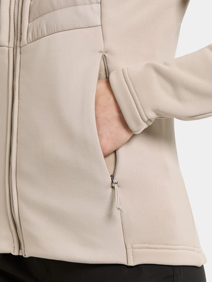 Didriksons Women's Annema Full Zip 6 Beach Beige Didriksons Didriksons Women's Annema Full Zip 6 Beach Beige Didriksons