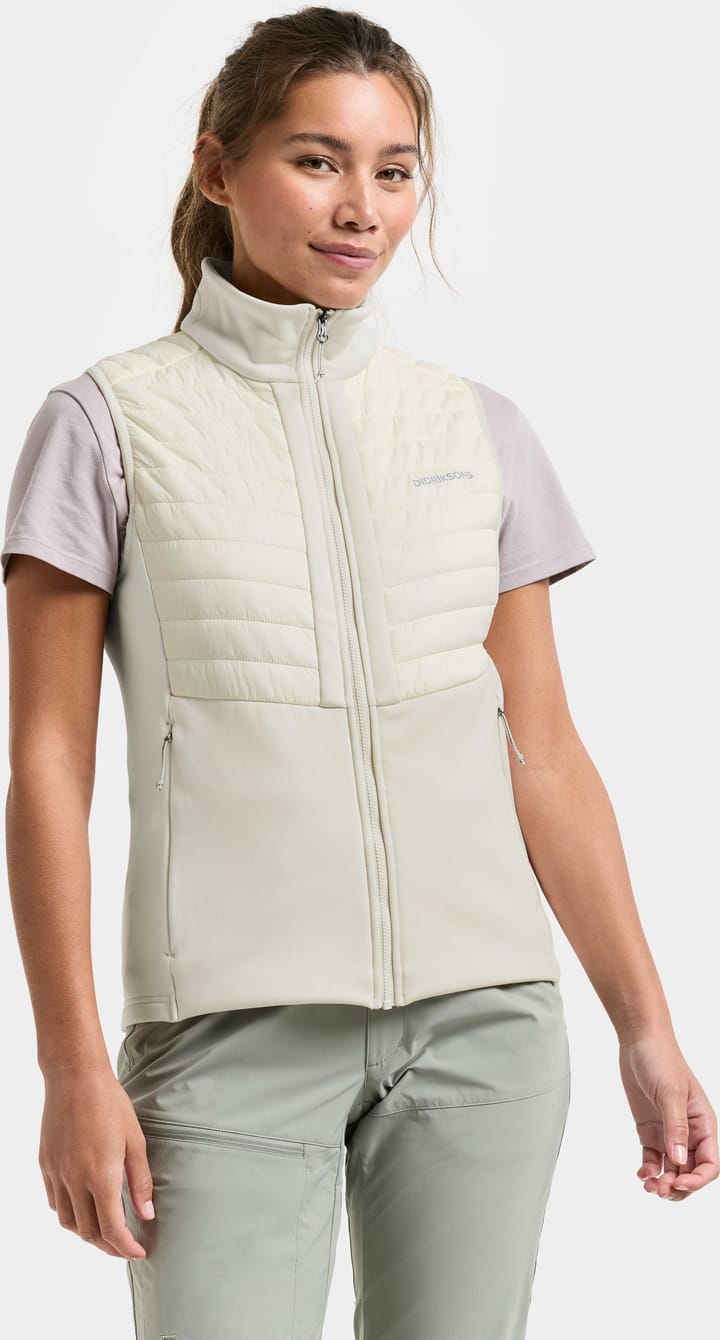Didriksons Annema Wns Vest Shell White Didriksons