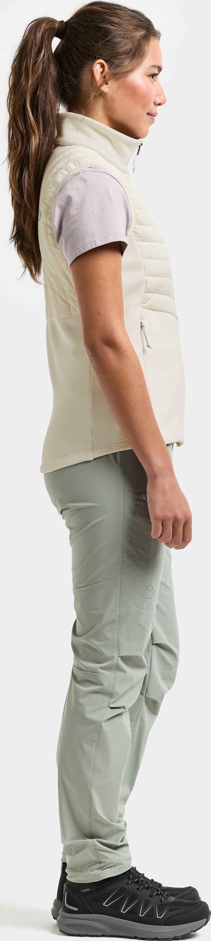 Didriksons Annema Wns Vest Shell White Didriksons