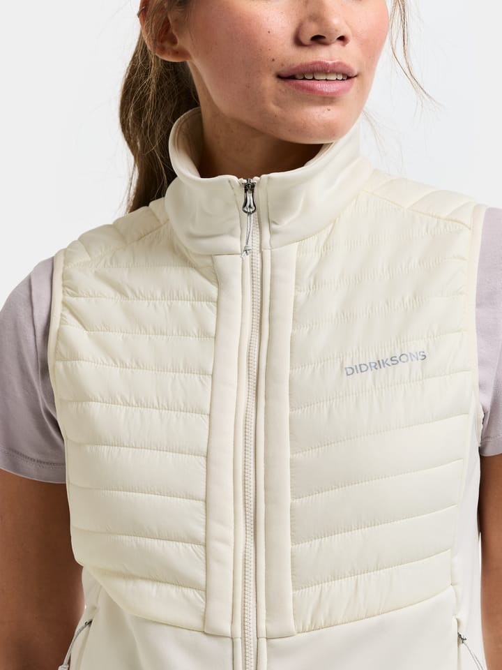 Didriksons Annema Wns Vest Shell White Didriksons