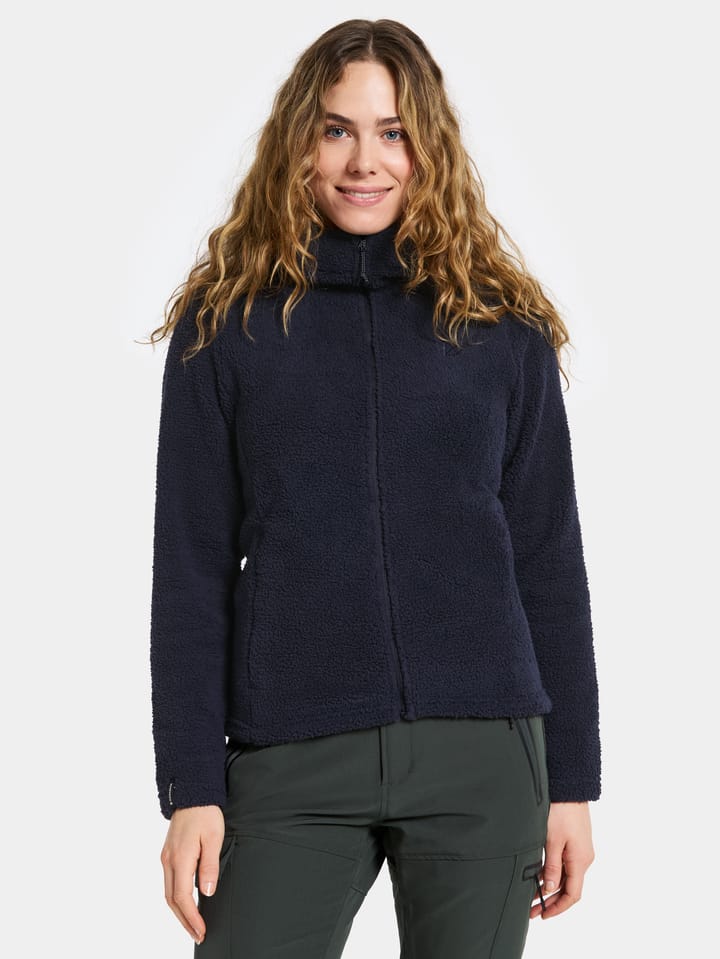 Didriksons Women's Anniken Full Zip 2 Dark Night Blue Didriksons Didriksons Women's Anniken Full Zip 2 Dark Night Blue Didriksons