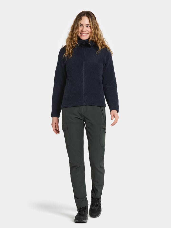 Didriksons Women's Anniken Full Zip 2 Dark Night Blue Didriksons Didriksons Women's Anniken Full Zip 2 Dark Night Blue Didriksons