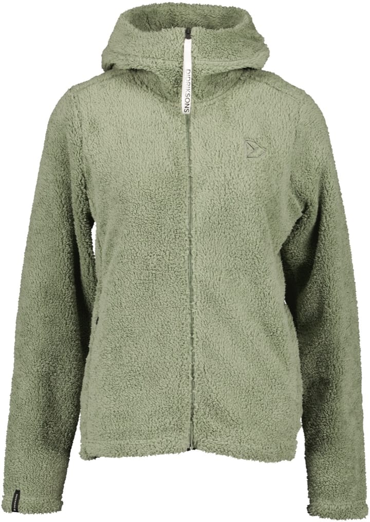 Didriksons Women's Anniken Full Zip 2 Light Moss Didriksons