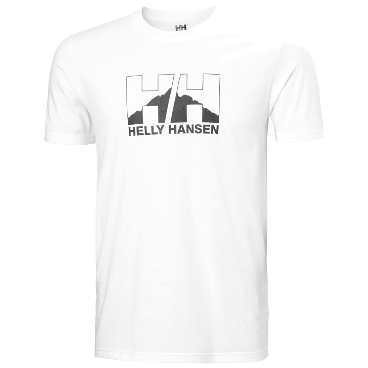 Helly Hansen Men's Nord Graphic H/H T-Shirt White Helly Hansen