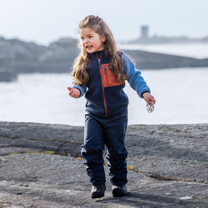 Didriksons Kids' Anten Full-Zip Winter Blue Didriksons