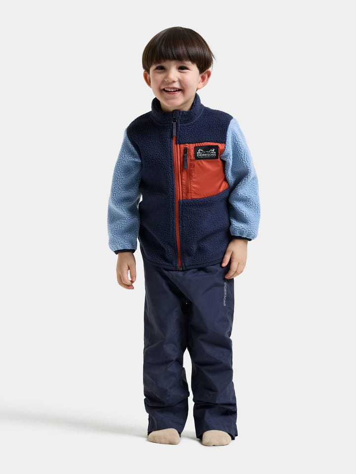 Didriksons Kids' Anten Full-Zip Winter Blue Didriksons