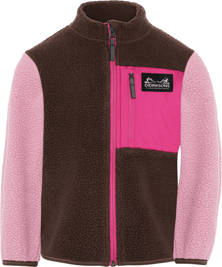 Didriksons Kids' Anten Full-Zip Oyster Pink Didriksons