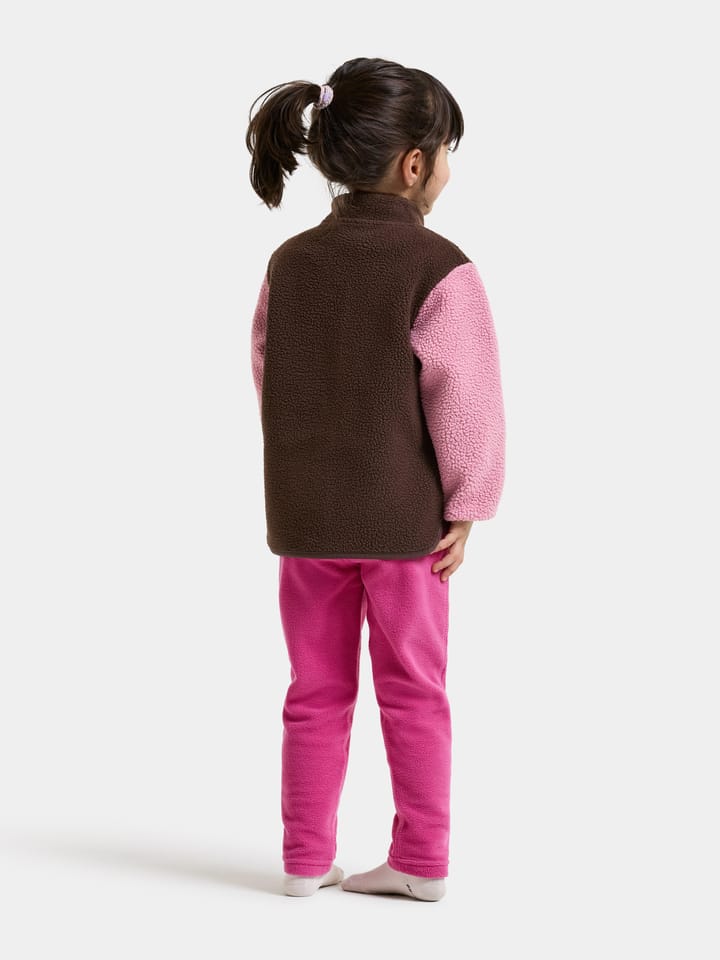 Didriksons Kids' Anten Full-Zip Oyster Pink Didriksons