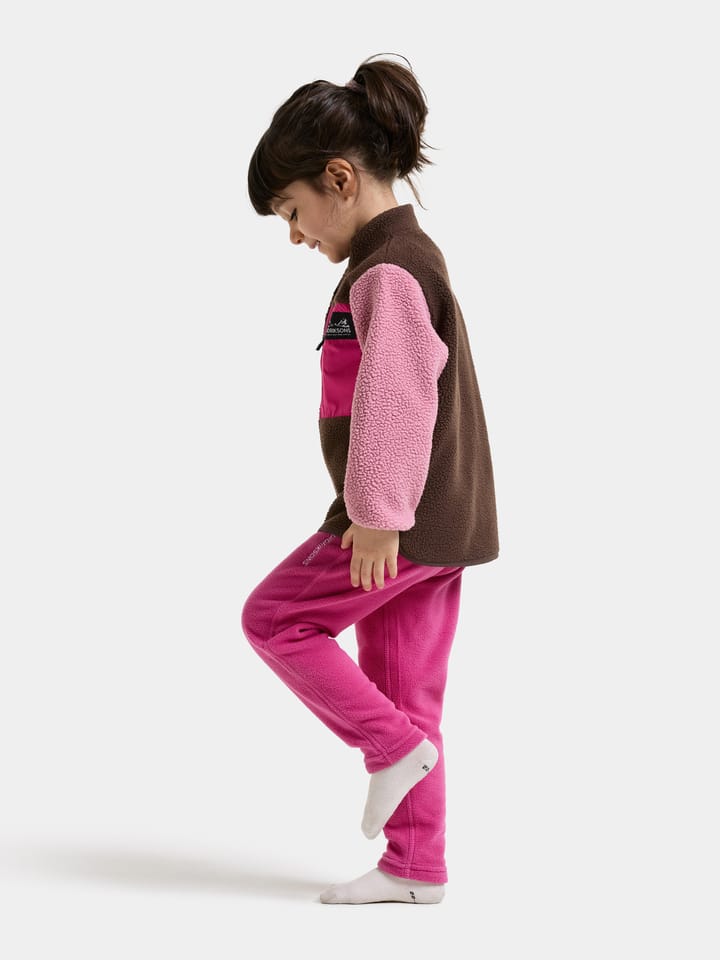 Didriksons Kids' Anten Full-Zip Oyster Pink Didriksons
