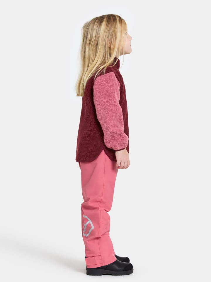 Didriksons Kids' Anten Full Zip Anemon Red Didriksons