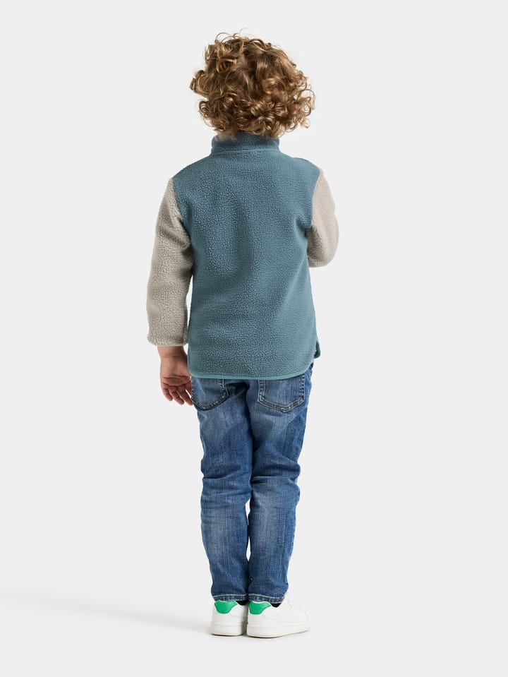 Didriksons Kids' Anten Full Zip Factory Blue Didriksons
